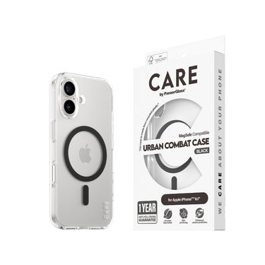 PanzerGlass Flgship Magasafe Case for iPhone 16- Black